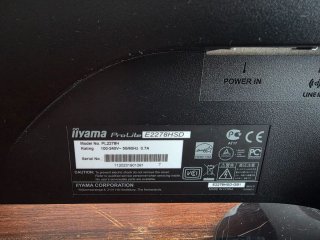 Monitor iiyama ProLite E2278HSD Negro