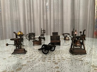 Lote 35 Sacapuntas Bronce Playme Vintage