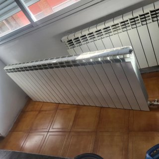 Radiador aluminio 21 elementos
