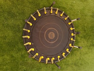 Colchoneta de gimnasia con barra