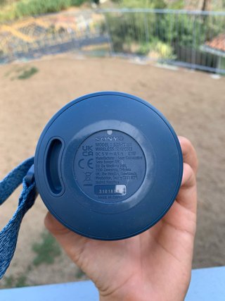 Altavoz portátil Sony azul oscuro