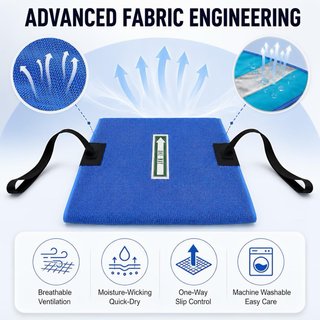 NUEVO! Cuscino Antiscivolo per Sedia a Rotelle