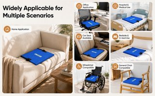 NUEVO! Cuscino Antiscivolo per Sedia a Rotelle