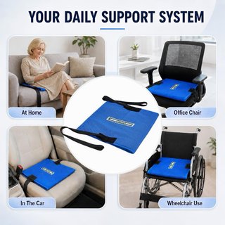 NUEVO! Cuscino Antiscivolo per Sedia a Rotelle