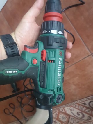 Taladradora Parkside con cable
