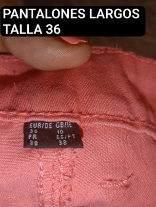 Lote 3 Pantalones Bershka, Zara, C&A Talla 36