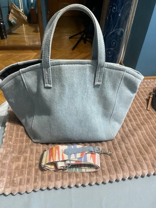 Bolso tejido vaquero