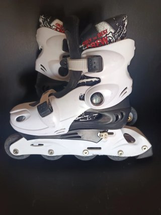 Patines en línea blancos