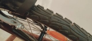 Bicicleta Eléctrica Btwin Beige
