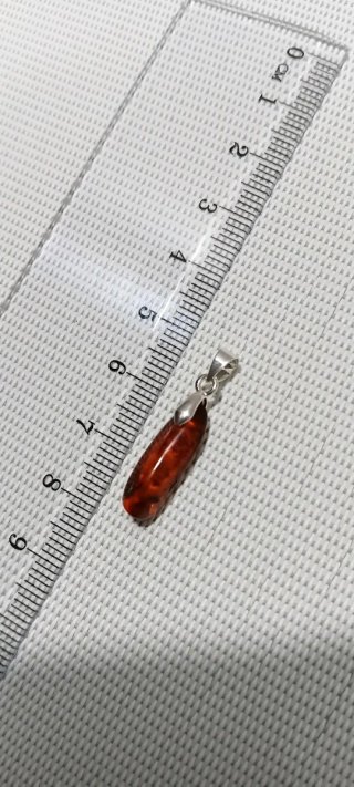 Colgante Plata 925 con Ámbar Báltico.