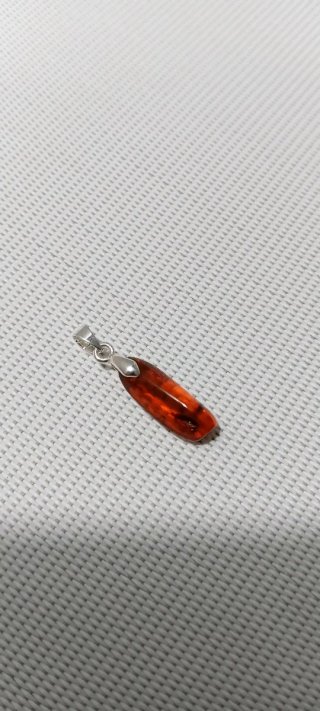 Colgante Plata 925 con Ámbar Báltico.