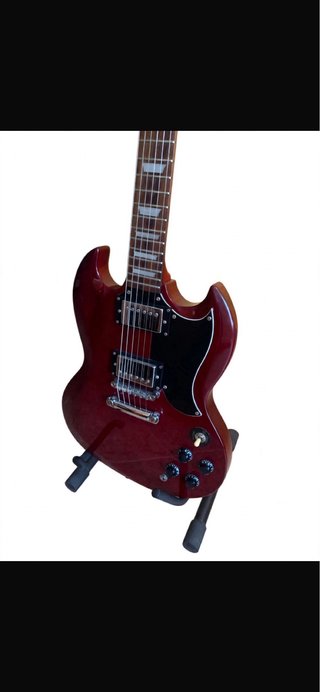 Guitarra Encore E69CR Roja