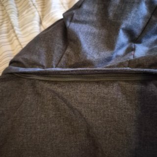 Chaqueta acolchada gris hombre