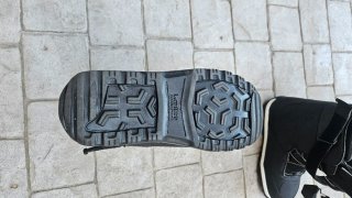 Botas de Snowboard Wedze Negras, talla 45