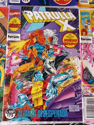 Cómics X-Men/Patrulla X. 7 ejemplares.