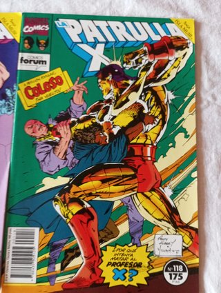 Cómics X-Men/Patrulla X. 7 ejemplares.