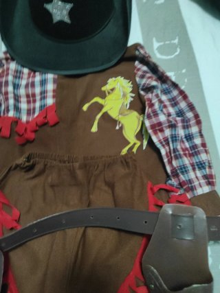 Disfraz Vaquero Completo Niño muy completo 4/6años