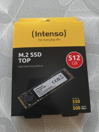 Disco Duro M.2 SSD Intenso 512GB SATA III