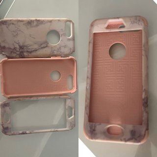 Funda iPhone 7 Plus Mármol Rosa