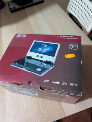 DVD Portátil MPEG-4 IEK3I