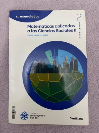 Matemáticas aplicadas a las Ciencias Sociales I...