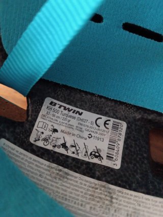 Casco Btwin KH500 Niño Talla S (53-56cm)