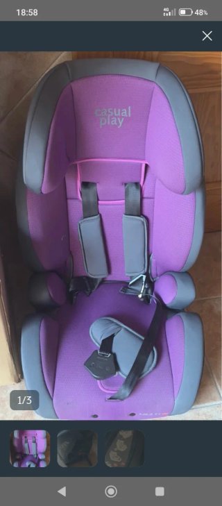 Silla de coche Casual Play con Isofix