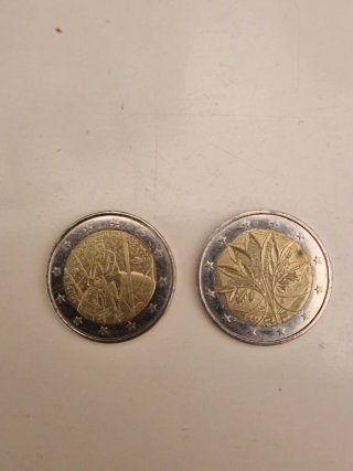 2 Monete da 2 Euro Francia