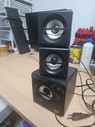 Altavoces ENERGY SISTEM 2.1 Negro