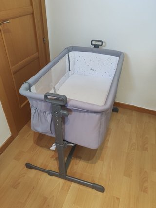 Cuna Colecho Kinderkraft Gris