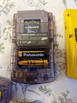 Game Boy Color Morado Transparente