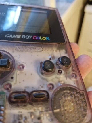 Game Boy Color Morado Transparente