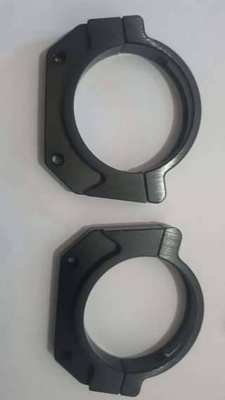 CNC aluminum motorcycle headlight spotlight mounti