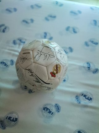 Balón Real Madrid Firmado Años 90