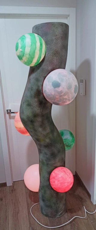 Lámpara Espacial Única
