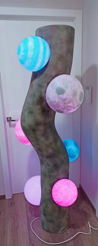 Lámpara Espacial Única