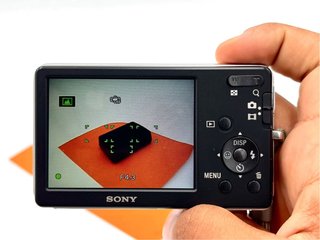 Cámara Sony Cyber-shot 12.1 MP Plata