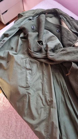 Abrigo militar verde WW2