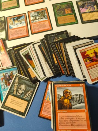 Lote +500 Cartas Magic Antiguas Tcg Bulk