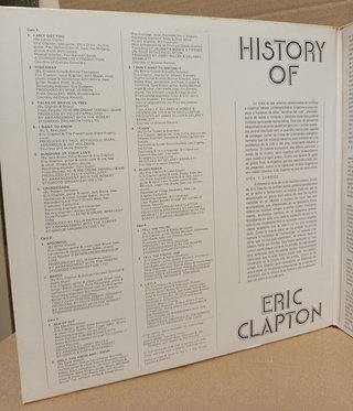 Vinilo History of Eric Clapton 2xLP
