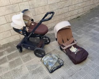 Carrito mas Sillas de Coche y Saco Bebé jane muum