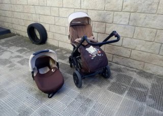 Carrito mas Sillas de Coche y Saco Bebé jane muum