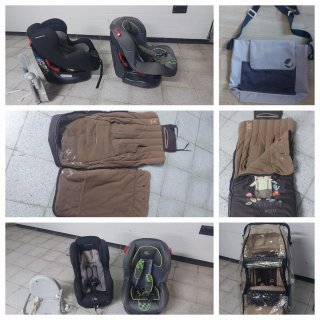 Carrito mas Sillas de Coche y Saco Bebé jane muum