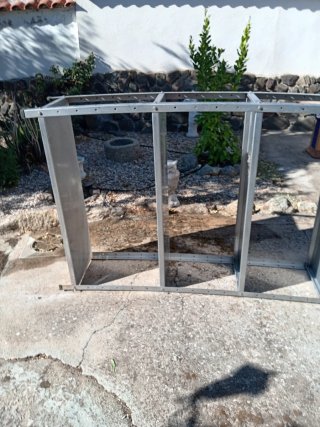 ESTANTERÍA ACERO INOXIDABLE RESTAURACIÓN