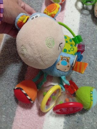 Peluche sonajero para bebé