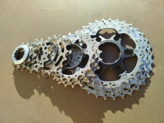 Cassette Shimano XT 10V