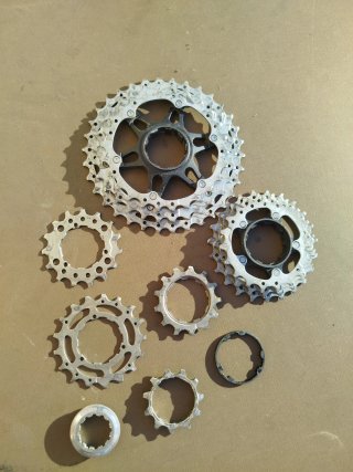 Cassette Shimano XT 10V