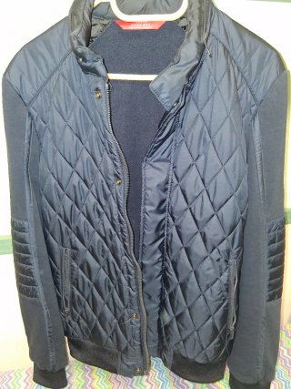 Chaqueta Zara Hombre Azul
