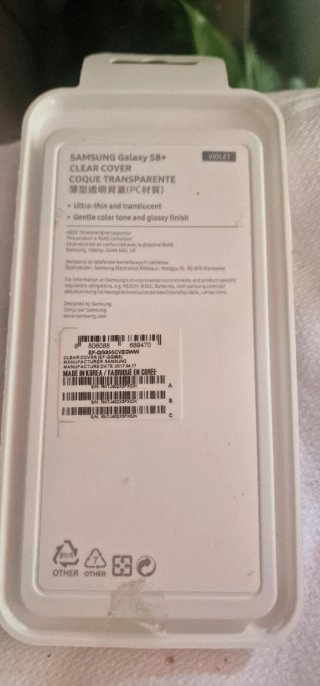 Funda Samsung Galaxy S8+ Translucida