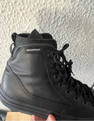 Botas Converse All Star Hombre Negras